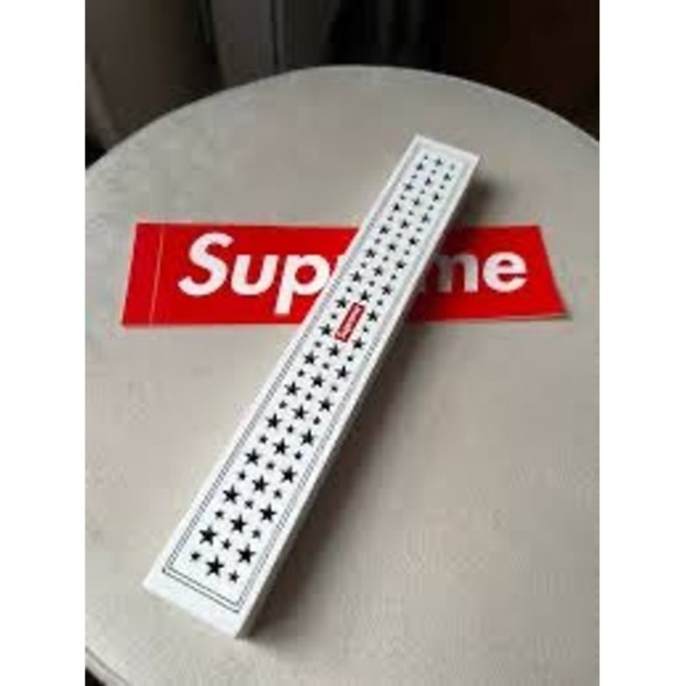Supreme Incense Matches Unisex OS White New SS23 Star Pattern Box Logo Accessory